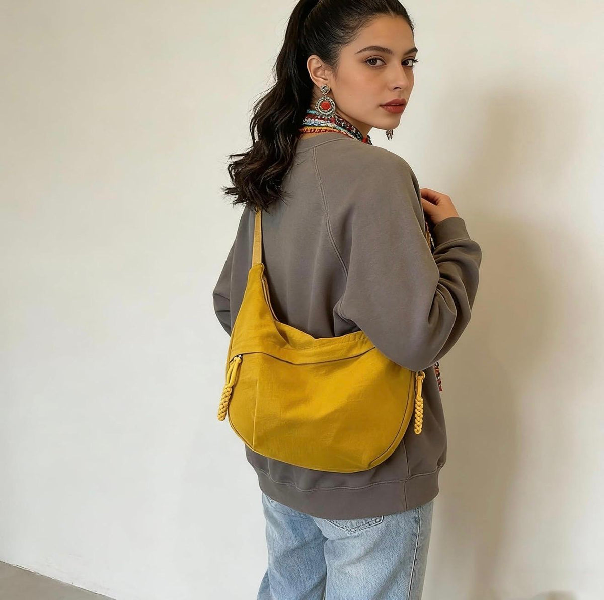 Nomi Crescent Crossbody Bag