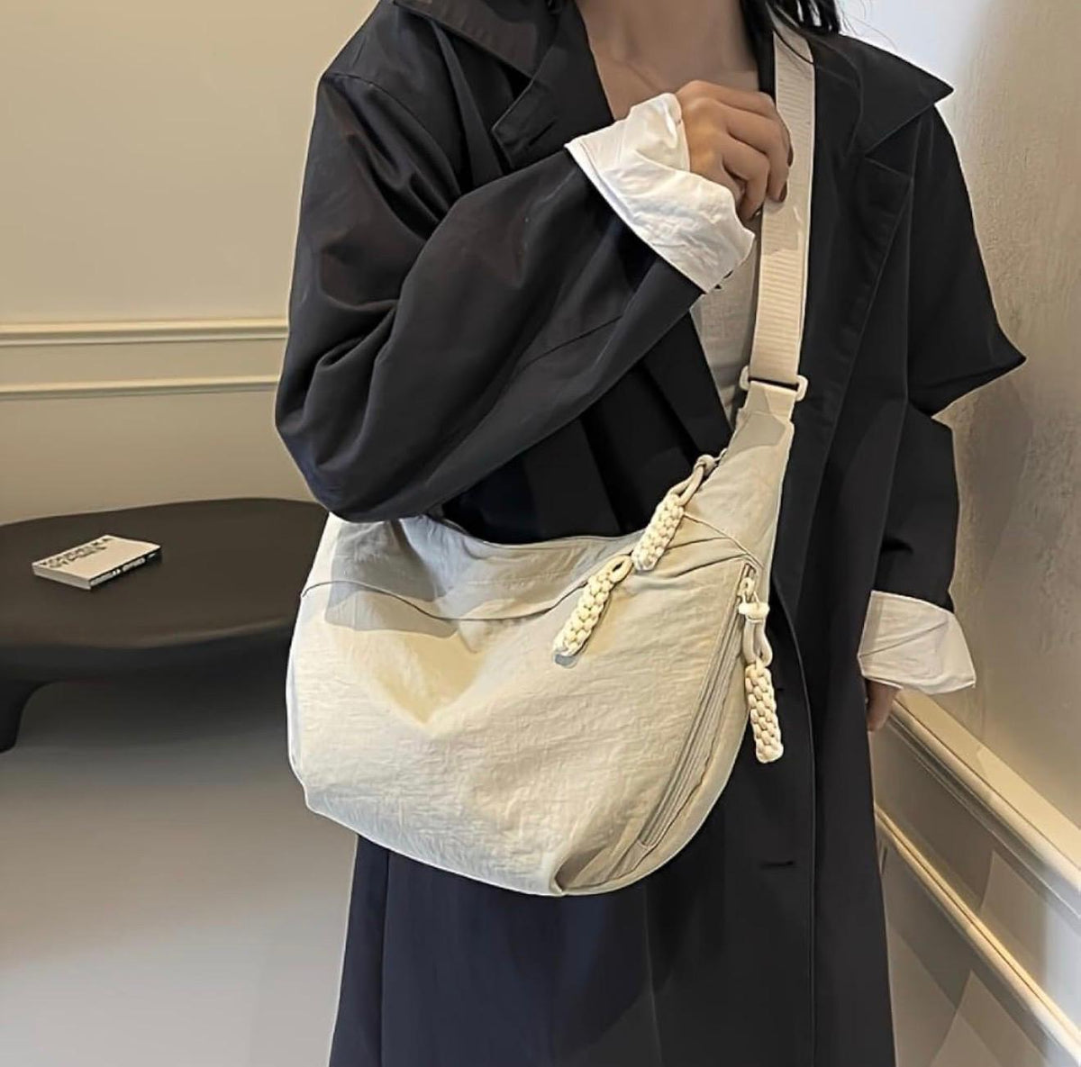 Nomi Crescent Crossbody Bag