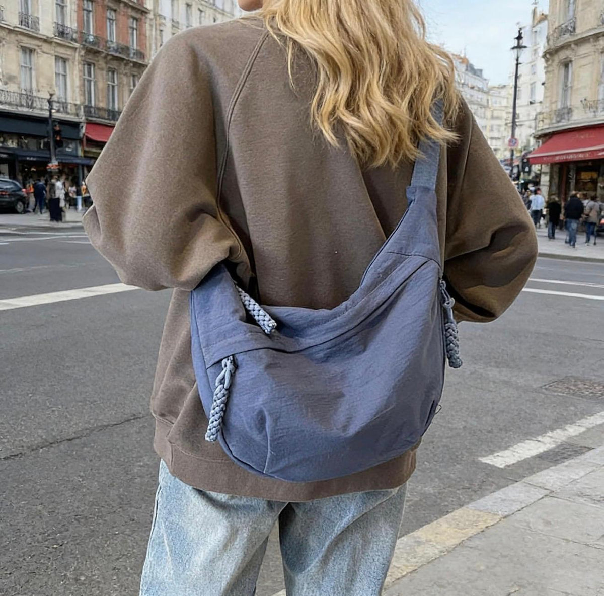 Nomi Crescent Crossbody Bag