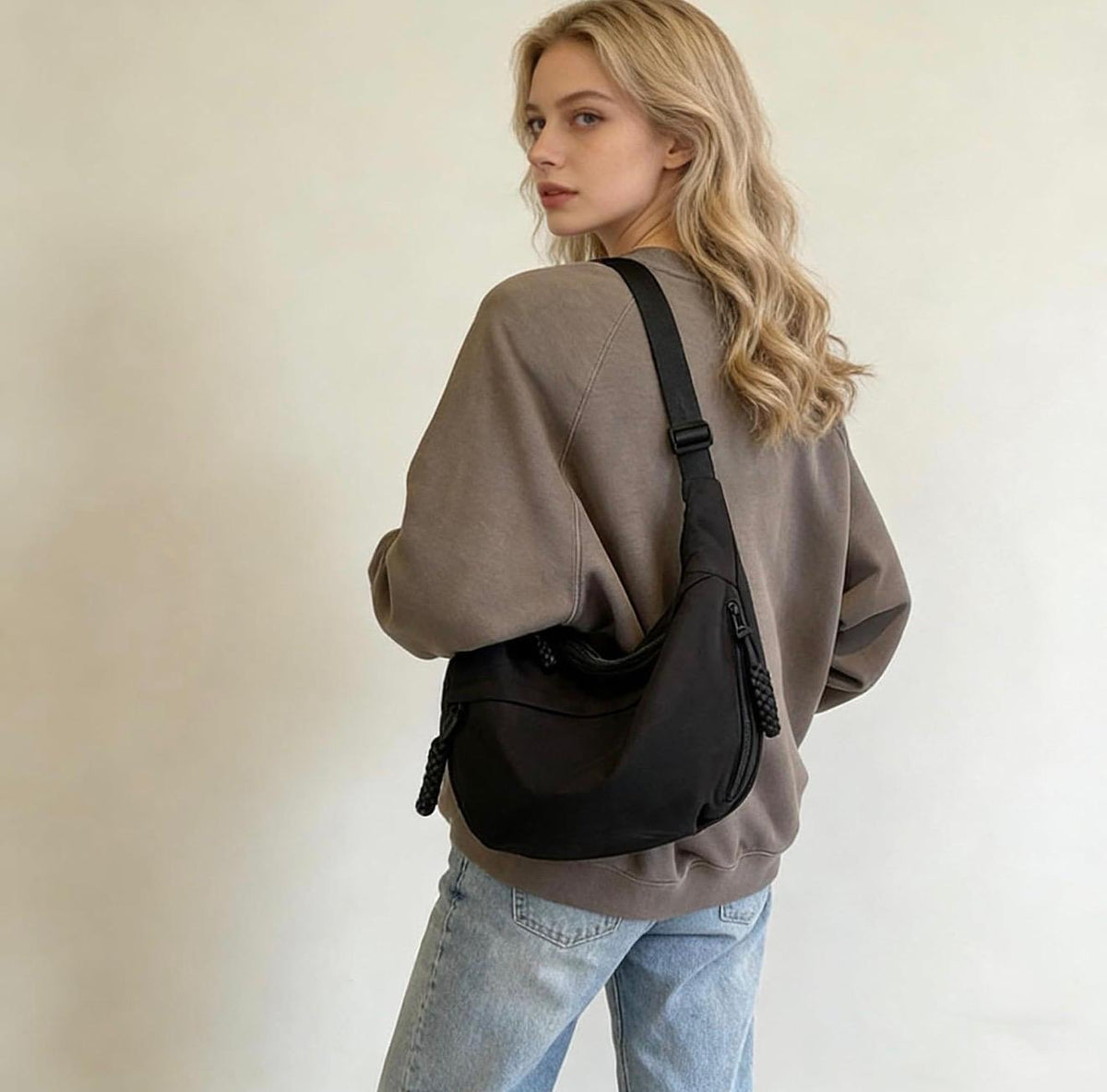 Nomi Crescent Crossbody Bag