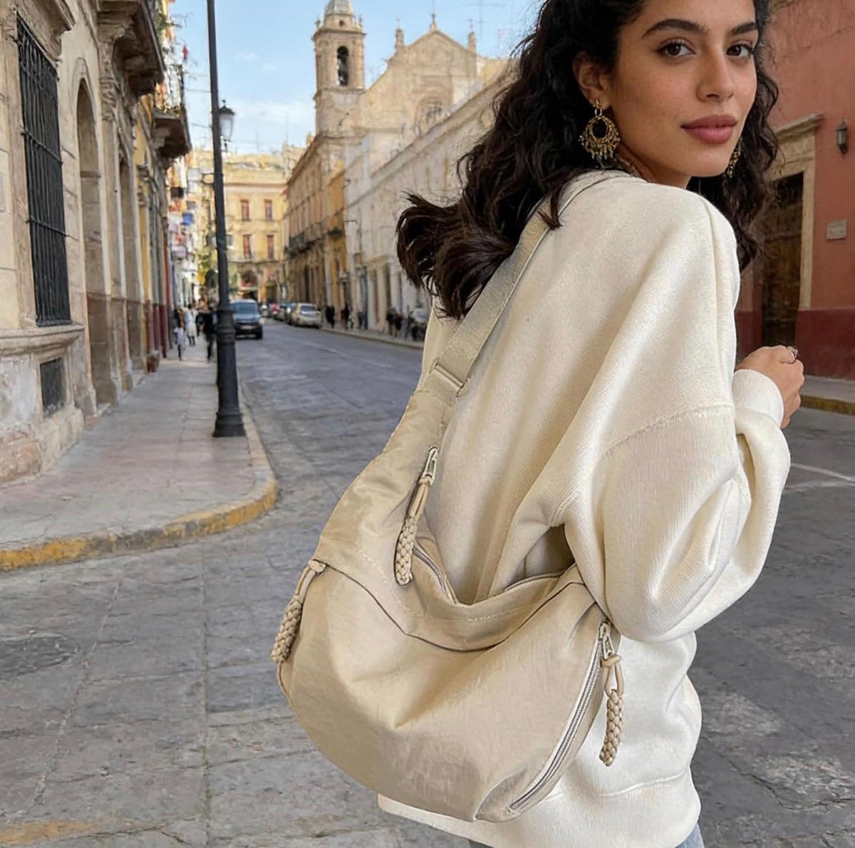 Nomi Crescent Crossbody Bag