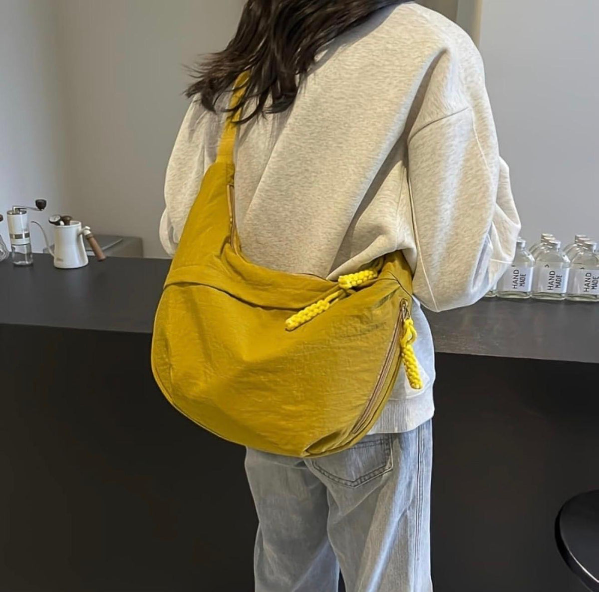 Nomi Crescent Crossbody Bag