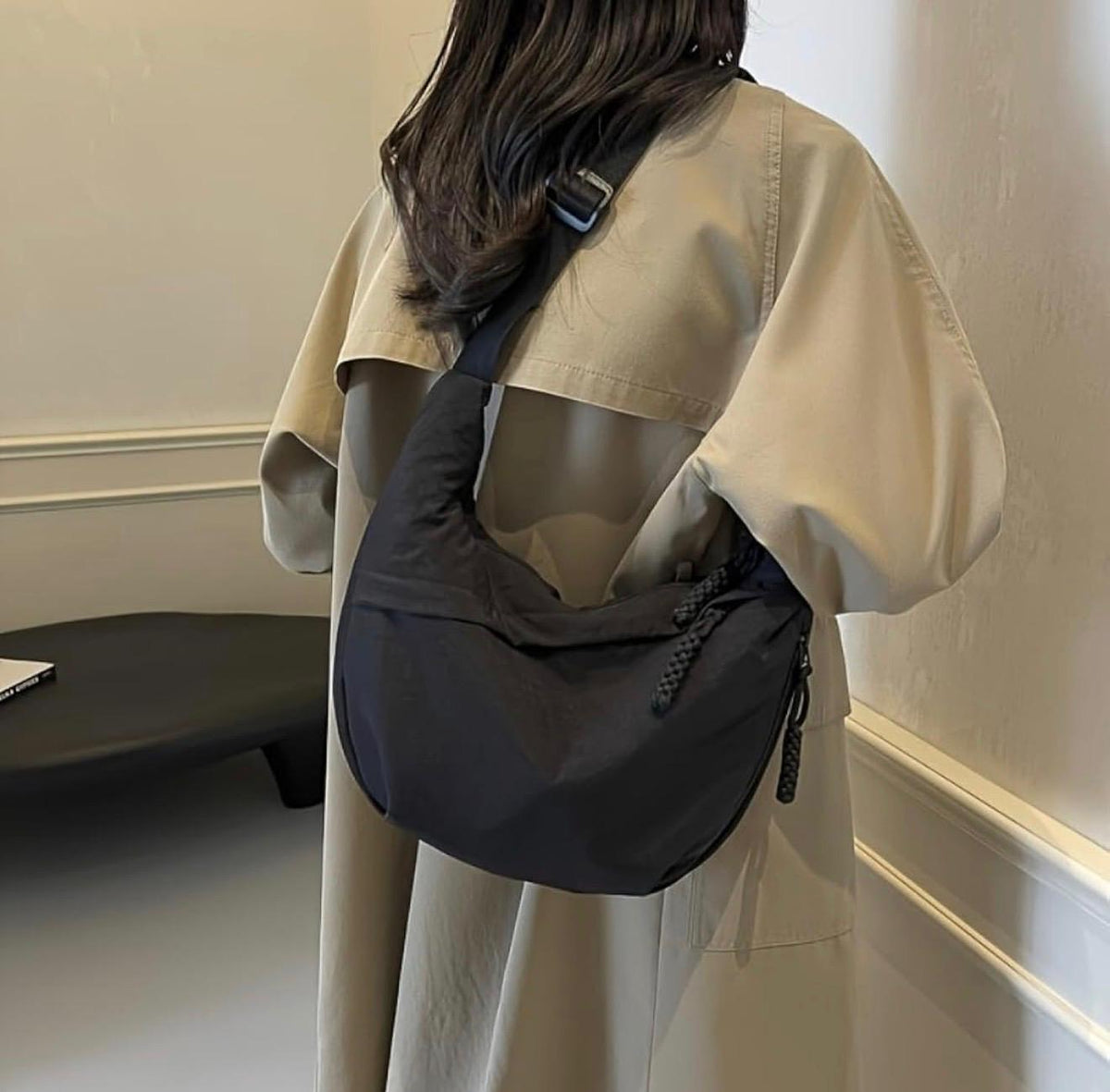Nomi Crescent Crossbody Bag