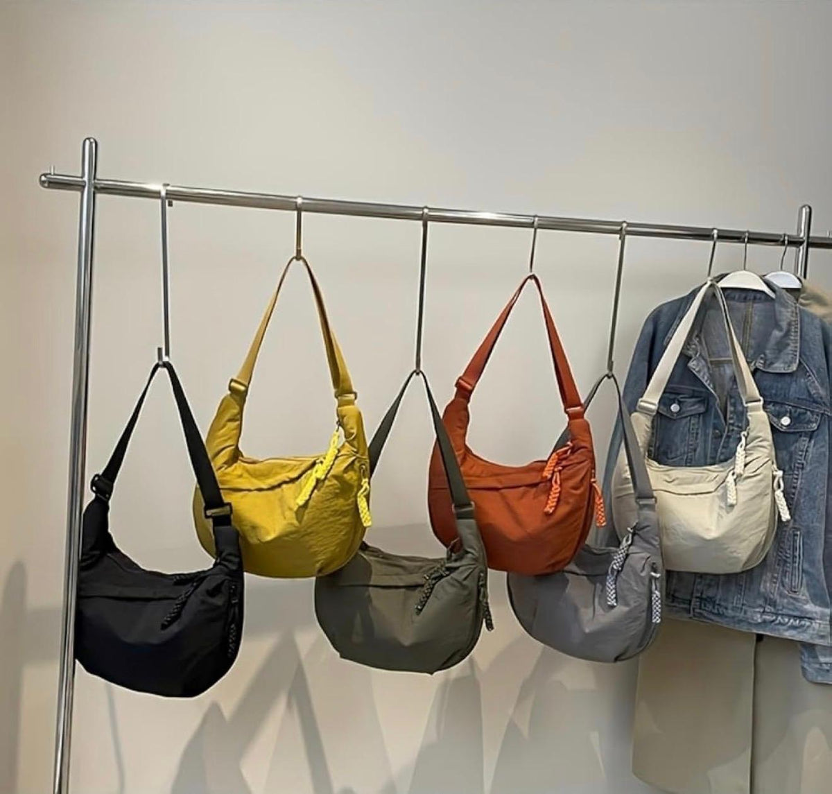Nomi Crescent Crossbody Bag